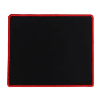 Horúca 25*21 CM Myš Herné Pad Black Red Zámok Okraji Gumy Rýchlosť Novú Myš Podložka pre PC Prenosný Počítač Black Hry Mousepad Micepad