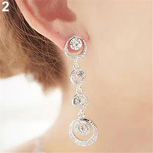 Hot Predaj Earings Módne Šperky Multi-layer Reťazca Strapec Geometrie Dlhé Náušnice Oorbellen Pendientes Náušnice Pre Ženy Brincos