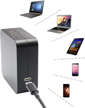 Huiyuan vhodné pre 65W Typ USB C Napájanie Nabíjačky Notebook Lenovo p52s t480 t480s t580 t580p p53s t590 t4 46923