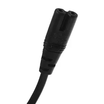 IEC 320 2-Pin C7 Žena Do C8 Muž Obrázok 8 Napájací Adaptér Predlžovací Kábel 5 M