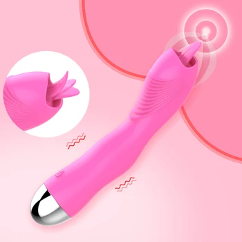 IKOKY 12 Frekvencia Stimulátor Klitorisu Jazyk Lízanie Vibrátor Žena Masturbator G-spot Masér Silikónové Sexuálne Hračky pre Ženy