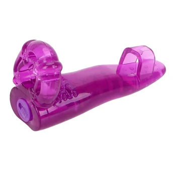 IKOKY Vibračný Penis Krúžok Dospelých Produkty Penis Krúžky Jazyk Vibrátor Jazyk Lízanie Masér Stimuláciu Klitorisu