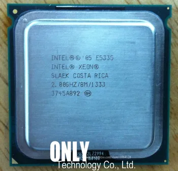 Intel Xeon E5335 2.0 GHz/8M/1333 Procesor LGA771 Core 2 Quad CPU pracuje na LGA 775 doske 2 Kusy Zadarmo