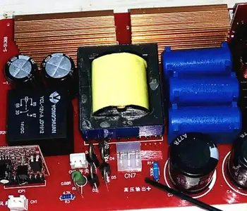 Invertor / vysokofrekvenčný transformátor EC42/EC4045 horizontálne 37562