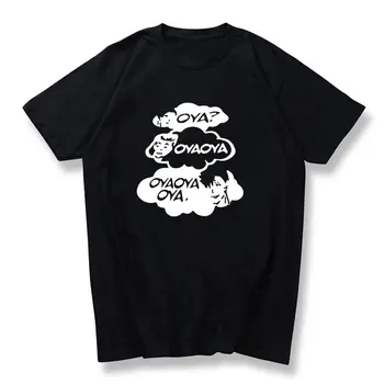 Japonský Streetwear OYA OYA OYA t shirt Kuroo Anime Bokuto Manga haikyuu tričko muž harajuku vtipné tričko bavlna tee tričko homme