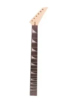 Javor Krku Gitary 24Fret 25.5 palcový nedokončené Rosewood Hmatník Shark Fin Vložkou