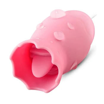 Jazyk Vibrátor USB Vibračné Vajíčko Ženské Bradavky Bulík G-Spot Pošvy Masáž Ústne Lízanie Stimulátor Klitorisu Sexuálne Hračky pre Ženy