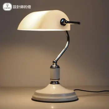 Jiang Jieshi stolná lampa Dizajnér lampy, stolové Lampy, tvorivé Európskej spálne posteľ dekorácie Americký retro banka stolná lampa