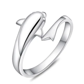 Jiumeng šperky, Módne krúžok Dolphin pre krúžky žena pôvodné priame veľkoobchod prázdninový darček, doprava zdarma 43446