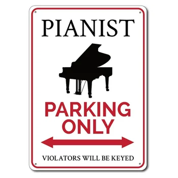 Klavirista Parkovanie Prihlásiť Kovov Cín Znamení Kovu Znamenie,Klavír Prihlásiť 554