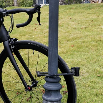 KOLIESKOM NAHOR Bike Lock Professional Anti-Theft Skladací Bicykel Zámku s Kľúčmi pre MTB, Road Bike Násobne Bicykli