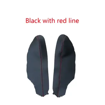 Kožené Predné Panely Dverí Kryt lakťovej opierky pre Honda Accord 2008-2012 Black red line/ čierna/ béžová/šedá