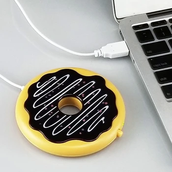 Kreatívne USB Powered Pohár Teplejšie Mat Pad Na Kávu, Čaj Nápoj Piť Kúrenie Pohár Mat Čaj Šálku Kávy Hrnček Mat M17F 33067