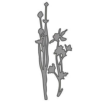 Krásny kvet Uhlíkovej ocele, Strihanie Zomrie Vzorkovníka Plavidlá pre DIY Tvorivé Zápisník Rez Pečiatky Zomrie Razba Papier Ručné Remeslo