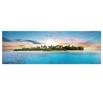 Krásny Ostrov Coconut Grove V Nedeľu, Maliarske Plátna Plagáty Vytlačí Cuadros Wall Art Obrázky Pre Obývacej Miestnosti Dekorácie 5518
