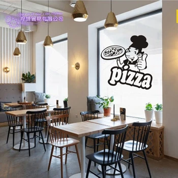 Kuchár, Pizza Express Nálepky Food Reštaurácia Odtlačkový Plagát Vinyl Umenie Stenu Pegatina Dekor Nástenná Maľba Pizza Odtlačkový Nálepky 2521