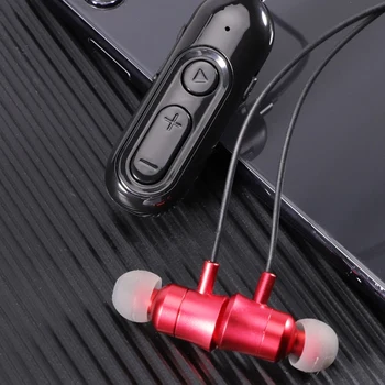 Lavalier Bluetooth Headset 5.0 Stereo Super Dlhý Pohotovostný Audio Auto Oddelené Bezdrôtové Slúchadlá 54392