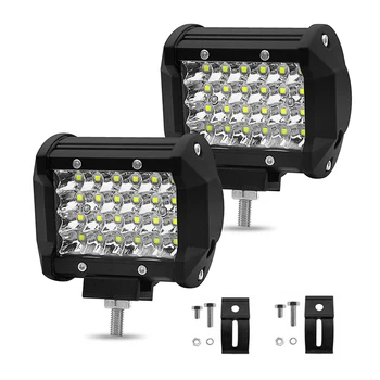 LED Pracovné 72W 4 palce Svetlo Bar 4X4 Offroad Mieste Lúč Svetlomety pre Auto pre Vozidla SUV ATV led Jazdy Hmlové Svetlo 16721
