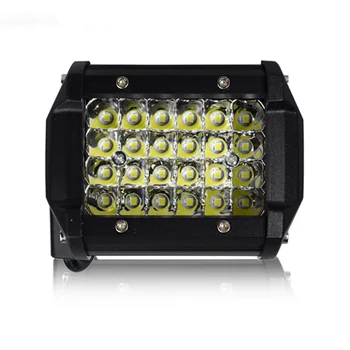 LED Pracovné 72W 4 palce Svetlo Bar 4X4 Offroad Mieste Lúč Svetlomety pre Auto pre Vozidla SUV ATV led Jazdy Hmlové Svetlo
