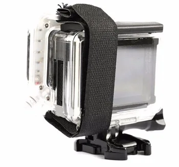 LED Vyplniť Objektív Krúžok Bleskové Svetlo, Video Lampa Pre GoPro Hero 4 3+ Vodotesné púzdro puzdro Šport Kamery Príslušenstvo #F3541