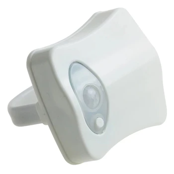LED Wc Sedadlo Nočné Svetlo Smart Senzor 8 Farieb Nepremokavé Podsvietenie Pre Wc Misy LED Luminaria Lampa WC Wc Svetlo