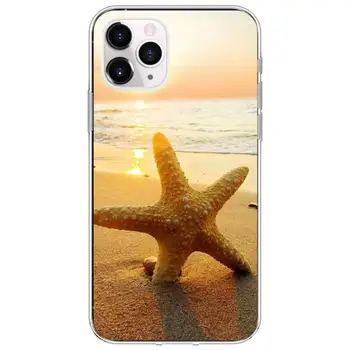Letné Beach Relaxovať Hviezdice Ocean Sky Telefón puzdro Pre iPhone 12 11Pro XS MAX XR 7 8 6 Plus 5 5S SE 12 mini SE2