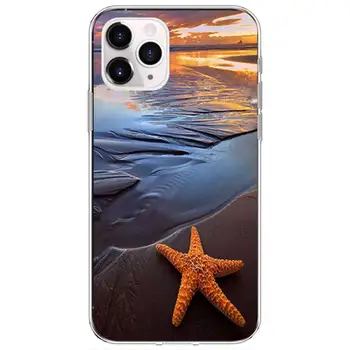 Letné Beach Relaxovať Hviezdice Ocean Sky Telefón puzdro Pre iPhone 12 11Pro XS MAX XR 7 8 6 Plus 5 5S SE 12 mini SE2