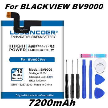 LOSONCOER U536174P 7200mAh Batérie Náhradné Batérie Pre Blackview BV9000 /BV9000 Pro Batéria BV9000 14816