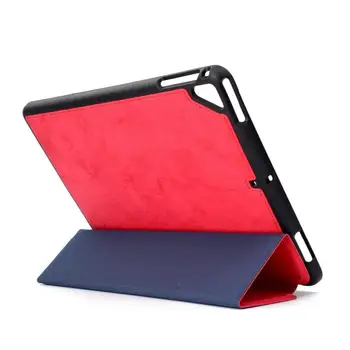 Luxusné Mäkké PU Kožené Stojan, Kryt peračník Pre Apple iPad vzduchu 1 2 pro 9.7 2017 2018 9.7 Tablet Prípade Funda+Stylus Pen.