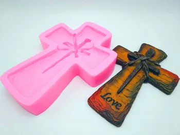 Láska / Kríži ježiš fudge čokoládový dort dekorácie pečenie formy puding cookie silikónové formy