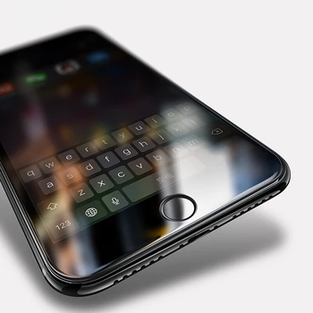 Magtim 6D Tvrdeného Skla Na iPhone X 7 8 PLUS Úplné Pokrytie Screen Protector Anti-Shatter Pre iPhone 6 6s plus Ochranný Film