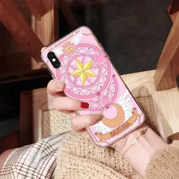 MaiYaCa Cardcaptor Sakura Čarovná palička Sailor Moon Telefón puzdro pre iPhone 11 12 pro XS MAX 8 7 6 6 Plus X 5S SE 2020 XR prípade
