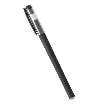 Matné gélové pero black ihly trubice bullet hlavu uhlíka na báze vody office štúdia podpis študent použiť 0,5 mm pero podpis pero