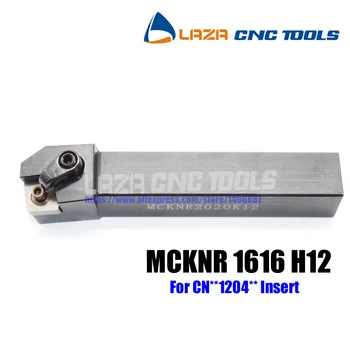 MCKNR1616H12,MCKNL1616H12 Otočných Externé otočením držiaka nástroja,MCKLR1616H12 alebo MCKNL1616H12,Sústruh Držiaka nástroja pre CNMG1204 Tip