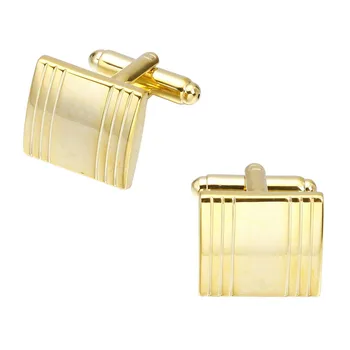 MeMolissa Luxusné Tričko Zlatá Farba Štvorcové manžetové gombíky pre pánske Značky putá tlačidlá manžetové Vysokej Kvality abotoadura šperky