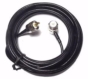 Mobilné rádiové koaxiálny kábel, hatchback mount držiak 5meters kábel pre autorádia qyt kt-8900 leixen uv-25hx baojie bj-218