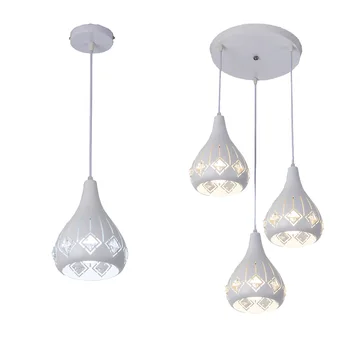 Moderné interiérové dekoratívne osvetlenie jednoduché železo crystal Led Luster jedáleň závesné svetlo led lustre strop