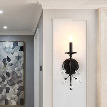 Moderné led nástenné svietidlo nástenné svetlá dreva uličkou obývacia izba jedáleň luminaria de parede 86743