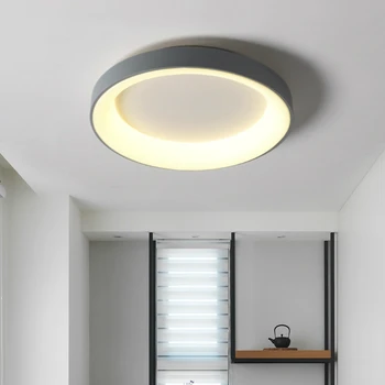 Moderné LED Stropné Svietidlá Pre Jedáleň, Obývacia Izba, Spálňa Domov Panel Svetlo Biela Čierna Šedá Stropné Svetlá Montáž, Nastavenie 3 Farby