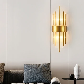 Moderné Luxusné LED Nástenné Svietidlá pre Spálne Stenu, Nočné Svetlo, obývačková Stena Sconce Domova Osvetlenie Kúpeľne, Svietidlá 3995