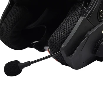 Motocykel palubného telefónu Bluetooth Helmy Bezdrôtový Headset s Mikrofónom Intercom Hands-Free