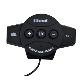 Motocykel palubného telefónu Bluetooth Helmy Bezdrôtový Headset s Mikrofónom Intercom Hands-Free