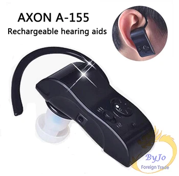 Móda Axon A-155 sluchadla Malé V Uchu Neviditeľné Najlepšie Digitálne Sluchu Nastaviteľný Tón, Zvuk, Zosilňovač