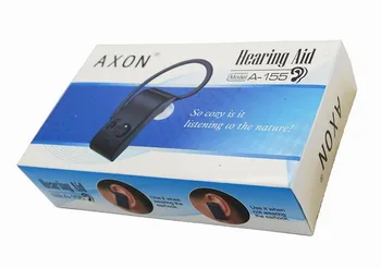 Móda Axon A-155 sluchadla Malé V Uchu Neviditeľné Najlepšie Digitálne Sluchu Nastaviteľný Tón, Zvuk, Zosilňovač