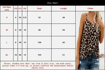 Módne dámske letné leopard vesta Topy bez rukávov tričko tričko bežné vesta T-shirt