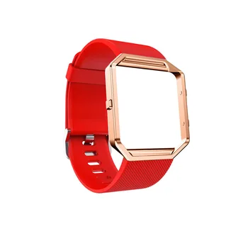 Módne Farebné Silikónové Popruh so prípade shell Pre Fitbit blaze Smart Hodinky Nové Watchband Nahradenie Smartwatch Zápästie Kapiel 33858