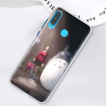 Môj Sused Totoro Telefón Prípade Coque pre Huawei P30 Lite P40 Lite P20 P30 P40 Pro+ P20 Lite P10 Lite P Smart 2019 Pevný Kryt Capa 2331