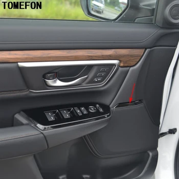 Na Honda CRV CR-V ROKU 2017 2018 ABS Uhlíkových Vlákien Farba Interiéru Vnútorné Dvere Reproduktor Stereo Výbava 4PCS PRE Každé Dvere