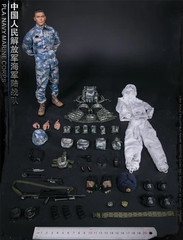 Na Sklade 1/6 Armády Duša Série PLAAF FS-73023 Čínskej ľudovej Oslobodeneckej Armády Vzdušné Sily Muž Vojaka Akcie Obrázok