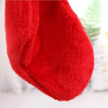 Najlepšie Predaj 20pcs/veľa Vianočné Pančuchy Dekor Ornament Strany Candy Ponožky Tašky Vianočné Darčeky Domov Stromu Visí Prívesok Na Nový Rok